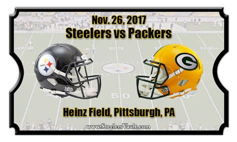 steeler box office|steelers vs packers tickets.